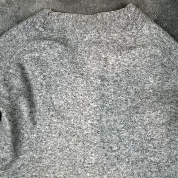 Everlane Wool Sweater Womens XS V Neck Gray Minimalist Preppy Classy - Picture 5 of 9